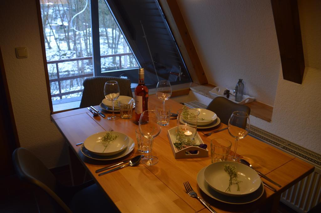 Ferienhaus Am Rachental 뤼벨란트 외부 사진