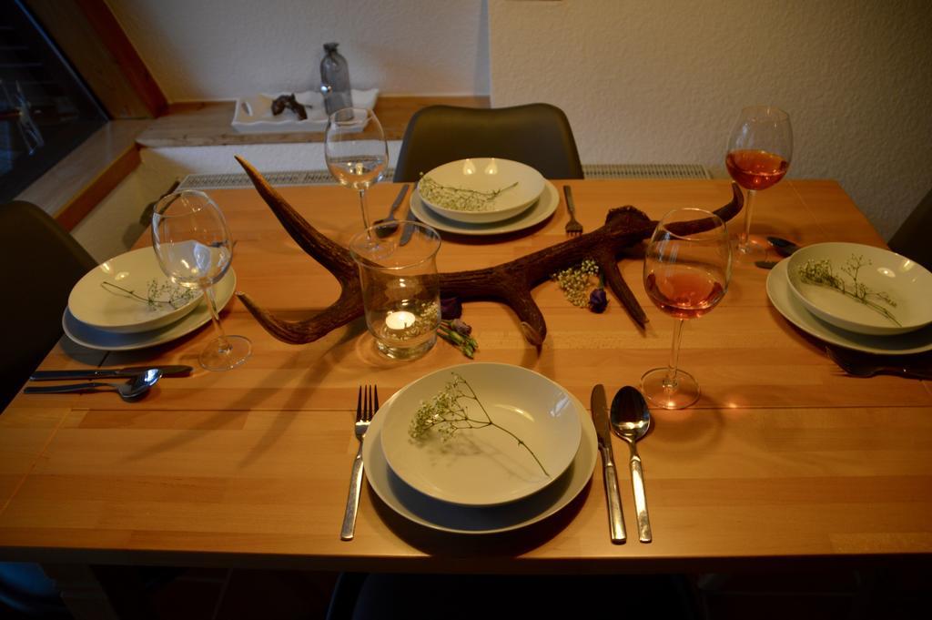 Ferienhaus Am Rachental 뤼벨란트 외부 사진