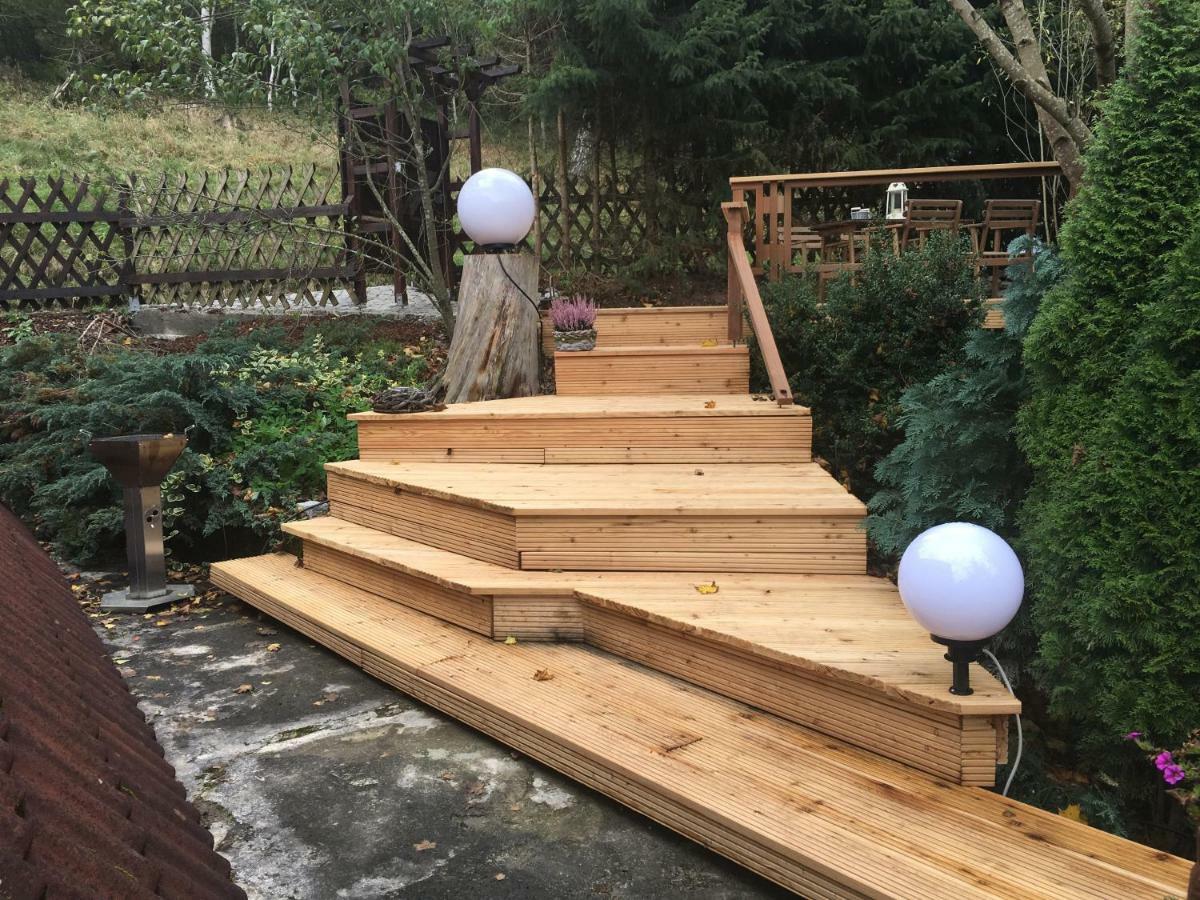 Ferienhaus Am Rachental 뤼벨란트 외부 사진